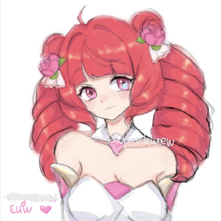crystal rose gwen sketch